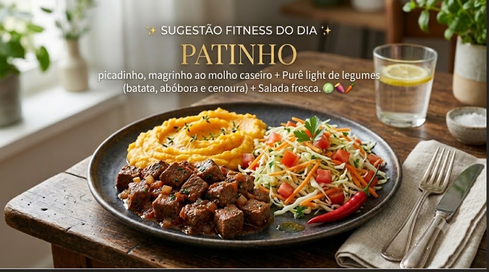 ✨SUGESTÃO FITNESS DO DIA ✨